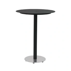 Peace barbord svart - Ø80 H104 cm