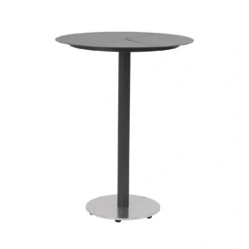 Peace barbord antracit - Ø80 H104 cm