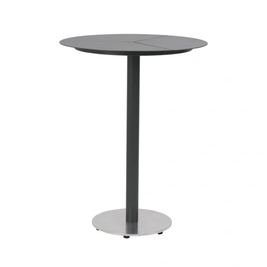 Peace barbord antracit - Ø80 H104 cm