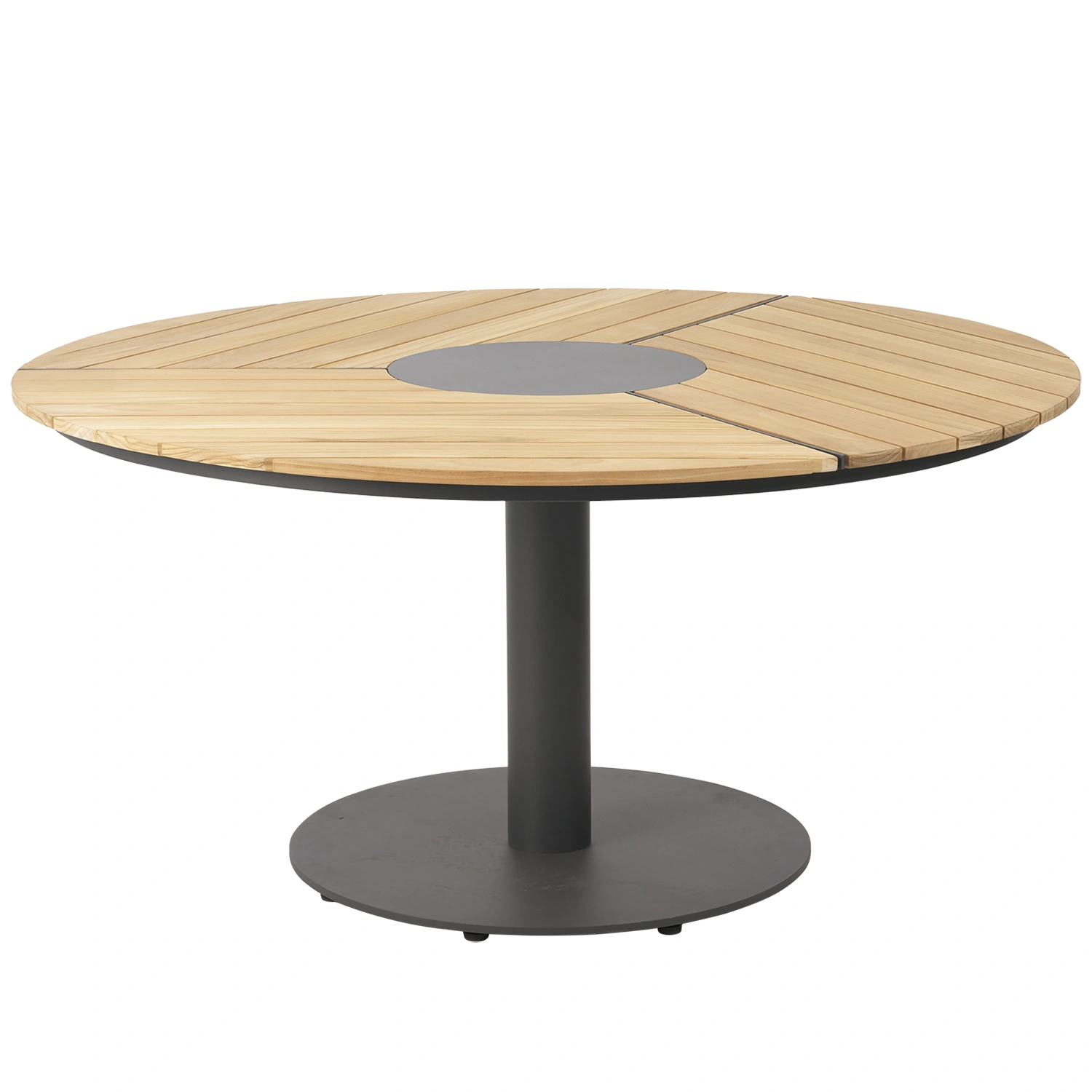 Product Image for Peace matbord antracit/teak - Ø150 cm