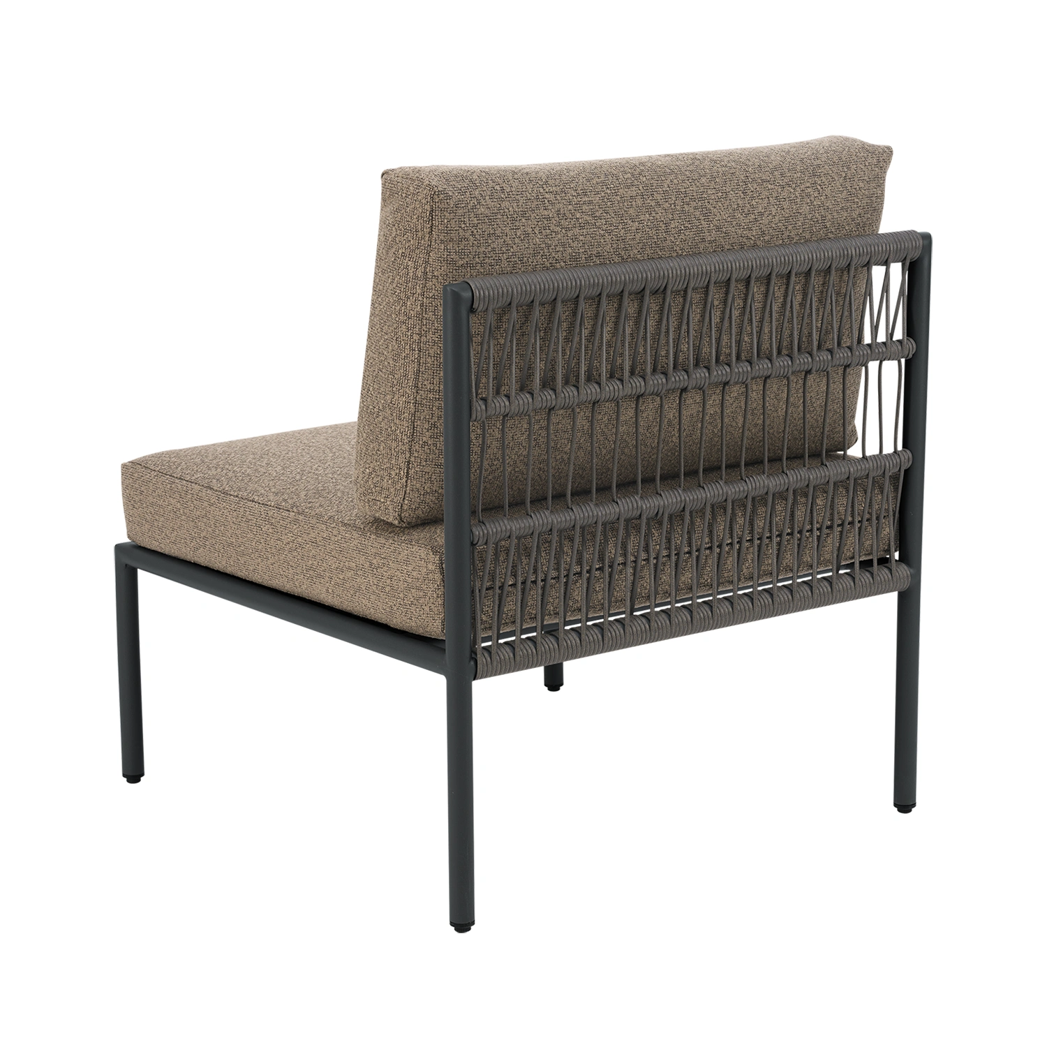 Reno mittdel svart/raw peanut