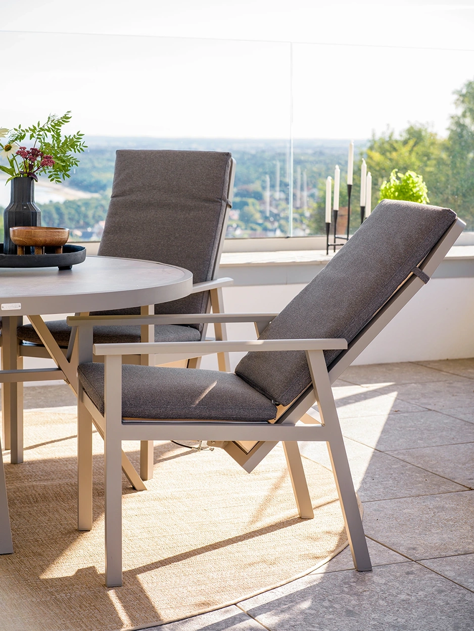 Samvaro positionsstol khaki/soft dawn