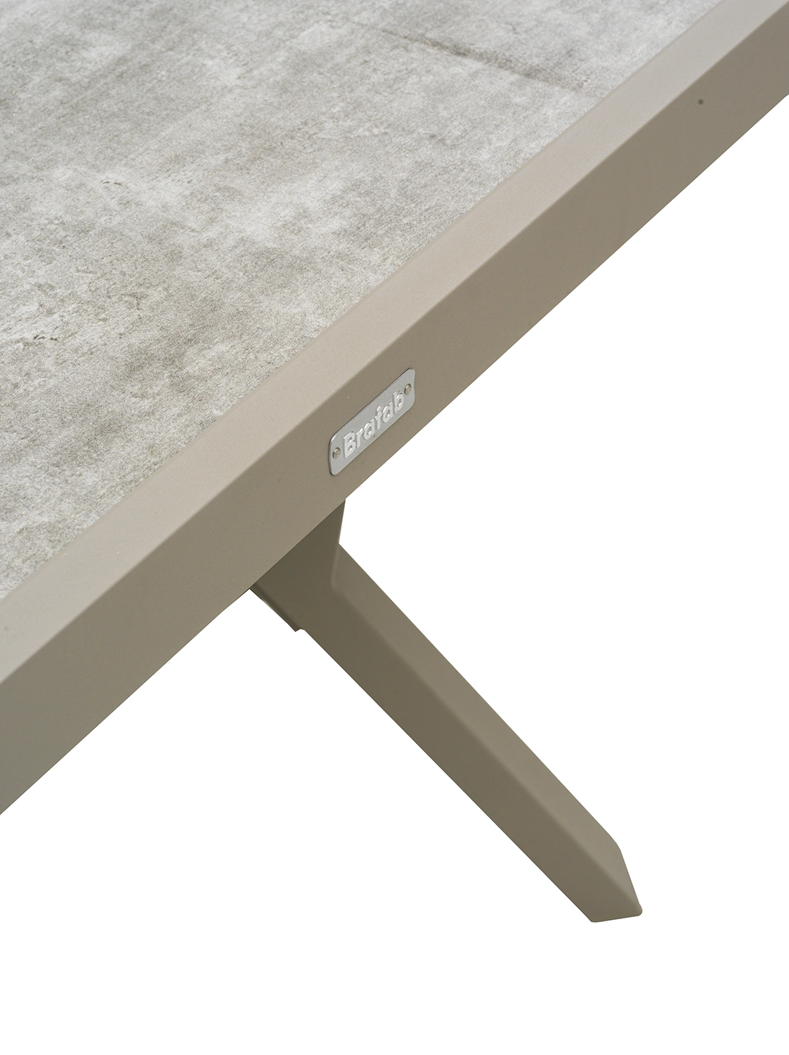 Samvaro High soffbord - khaki/sand, 140x90xH65 cm