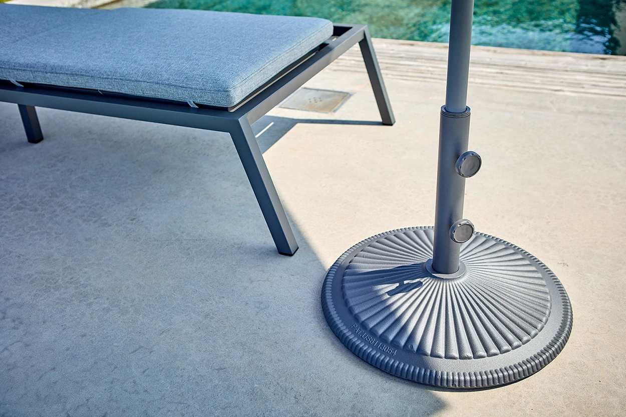 Solara parasollfot antracit - 36 kg