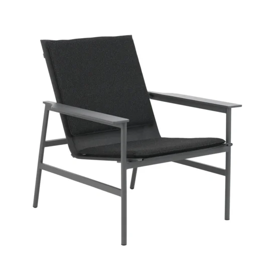 Soro fåtölj antracit/teddy svart