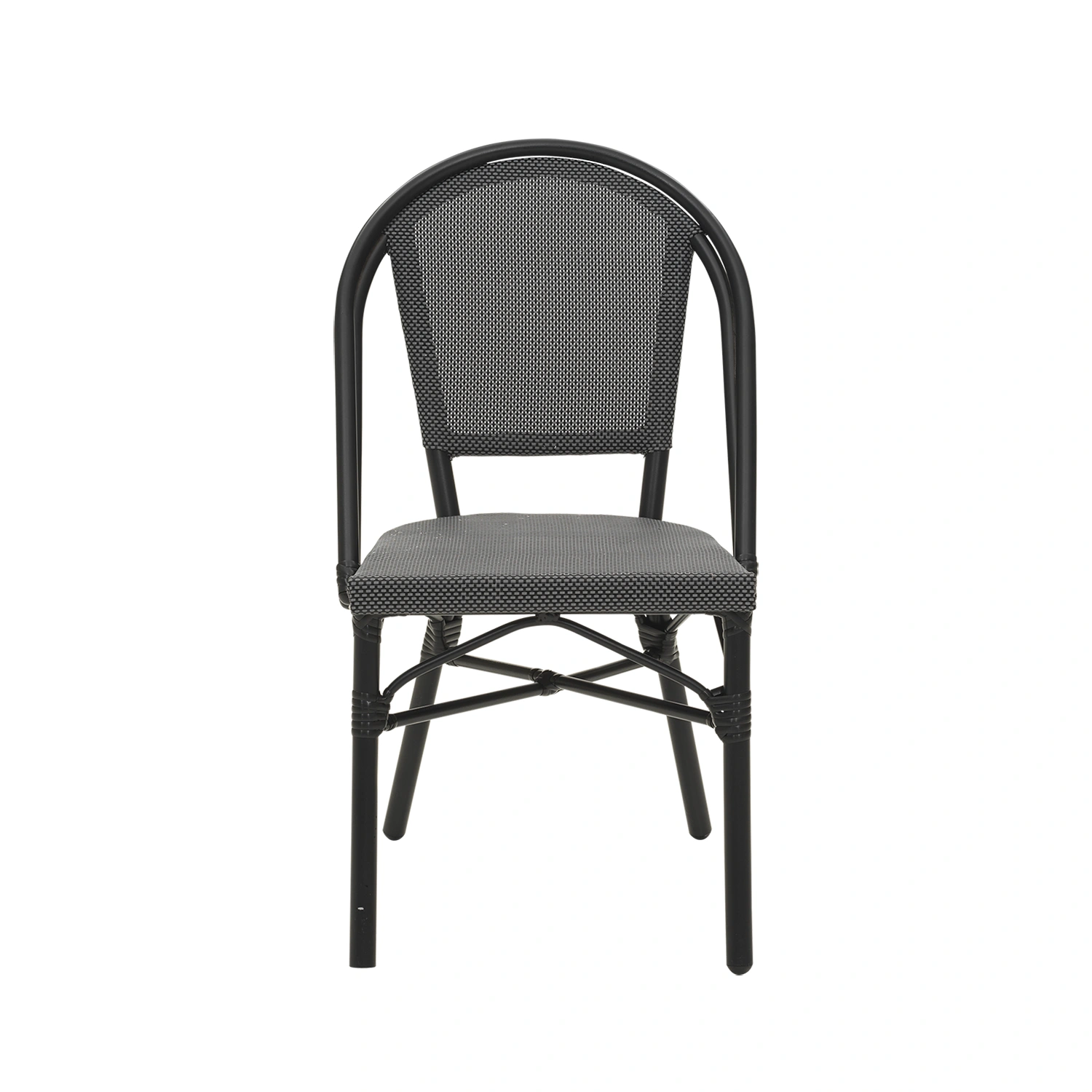 Parterre caféstol svart