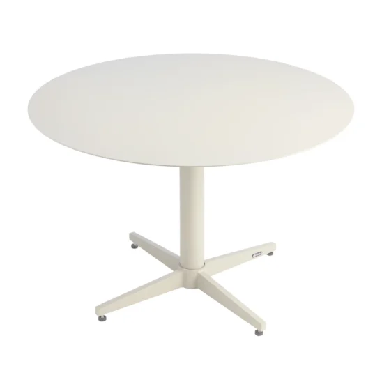 Mill soffbord pärlvit Ø75 cm