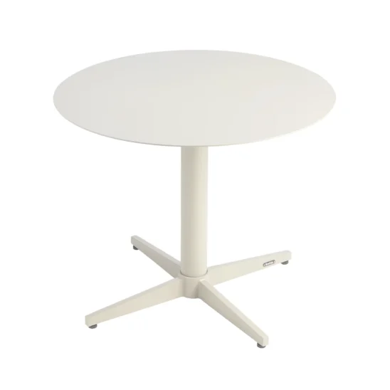 Mill soffbord pärlvit Ø60 cm