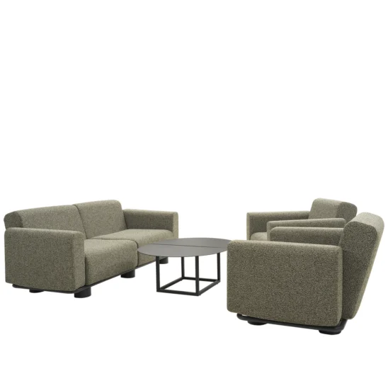 Bolster soffgrupp teddy verde