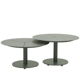 Peace satsbord nordic green - Ø80/80 cm