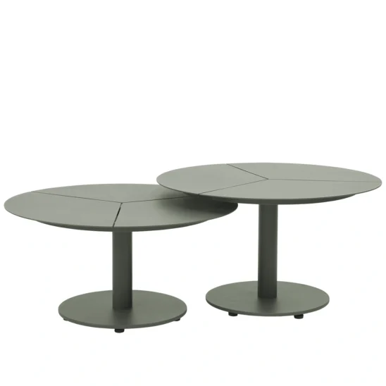 Peace satsbord nordic green - Ø80/80 cm