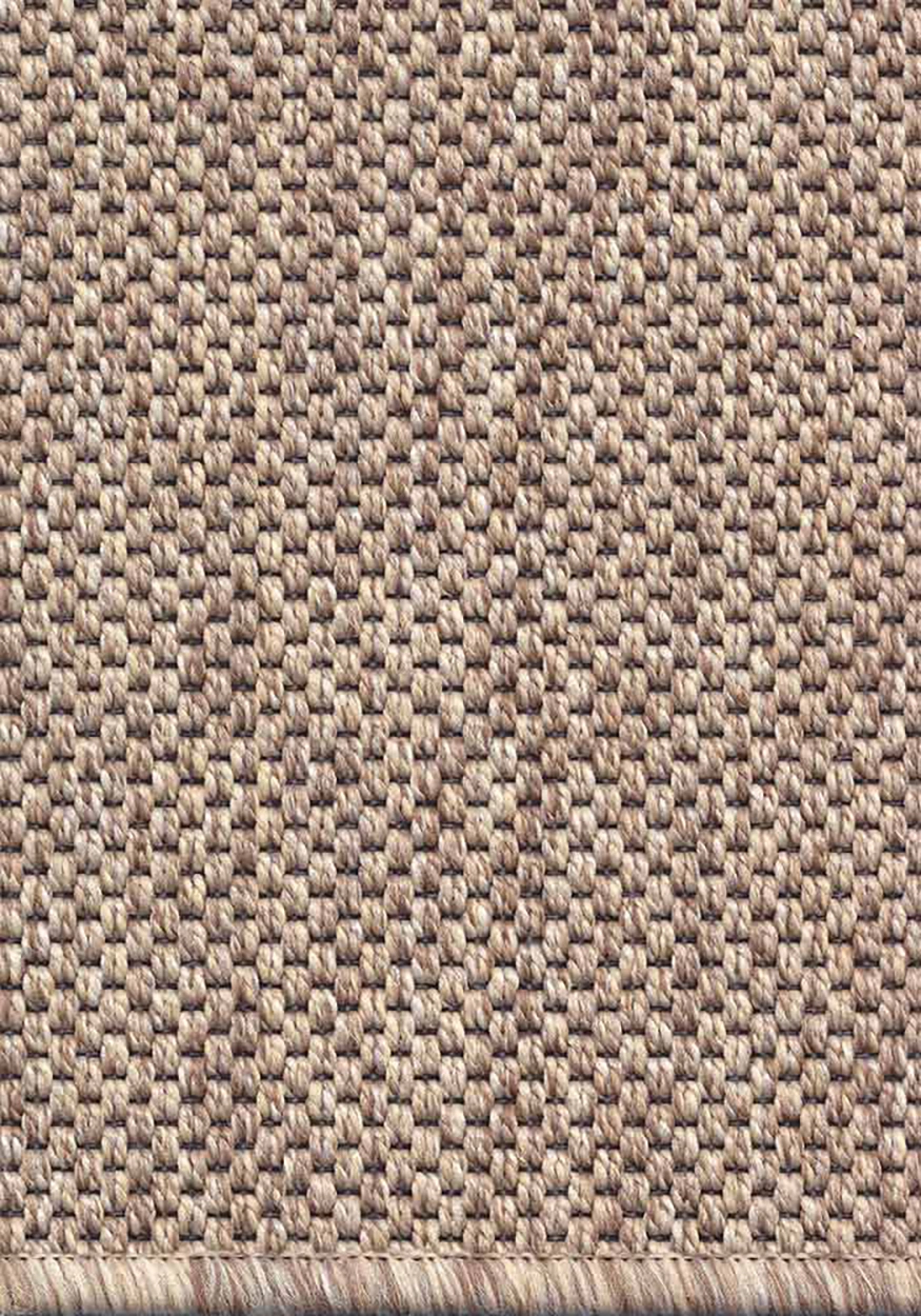 Vagabond rund matta ute/inne - beige