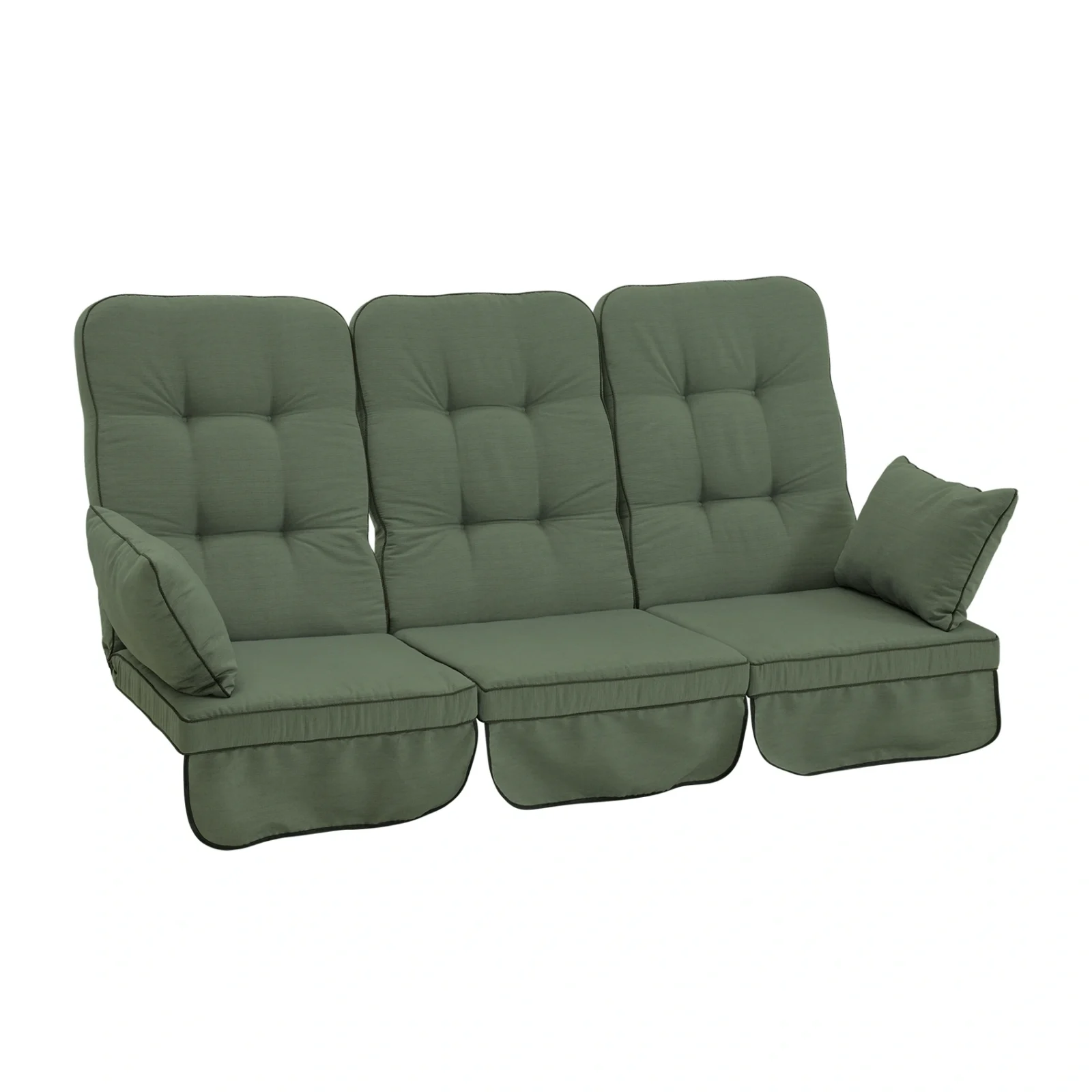 Softa Delux hammockdynor hög rygg - grön polyester