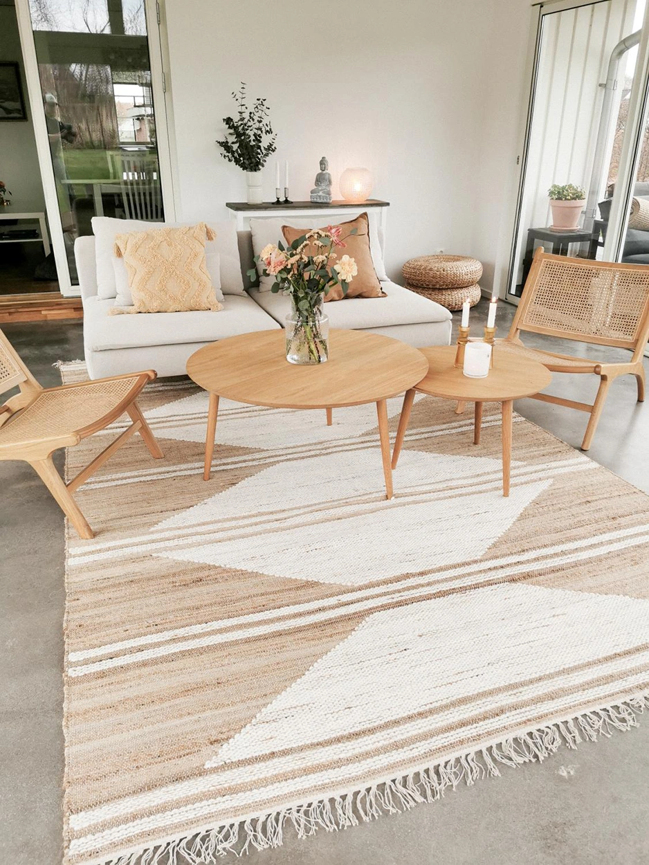 Jaipur matta jute/ull