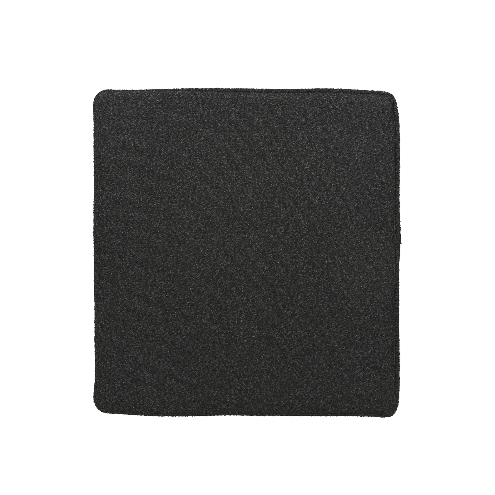 Frisk sittdyna - teddy svart, 43x41 cm