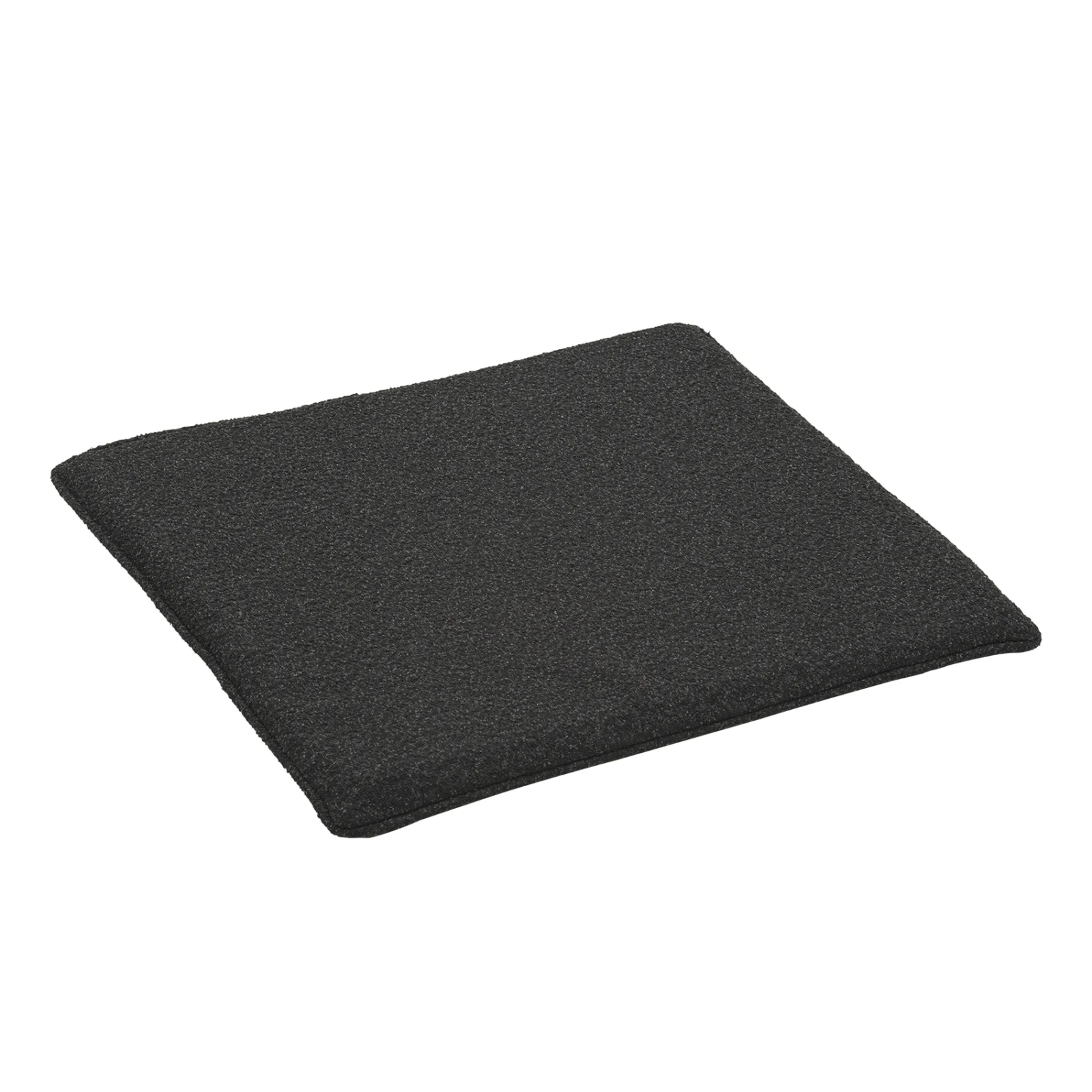 Frisk sittdyna - teddy svart, 48x53 cm