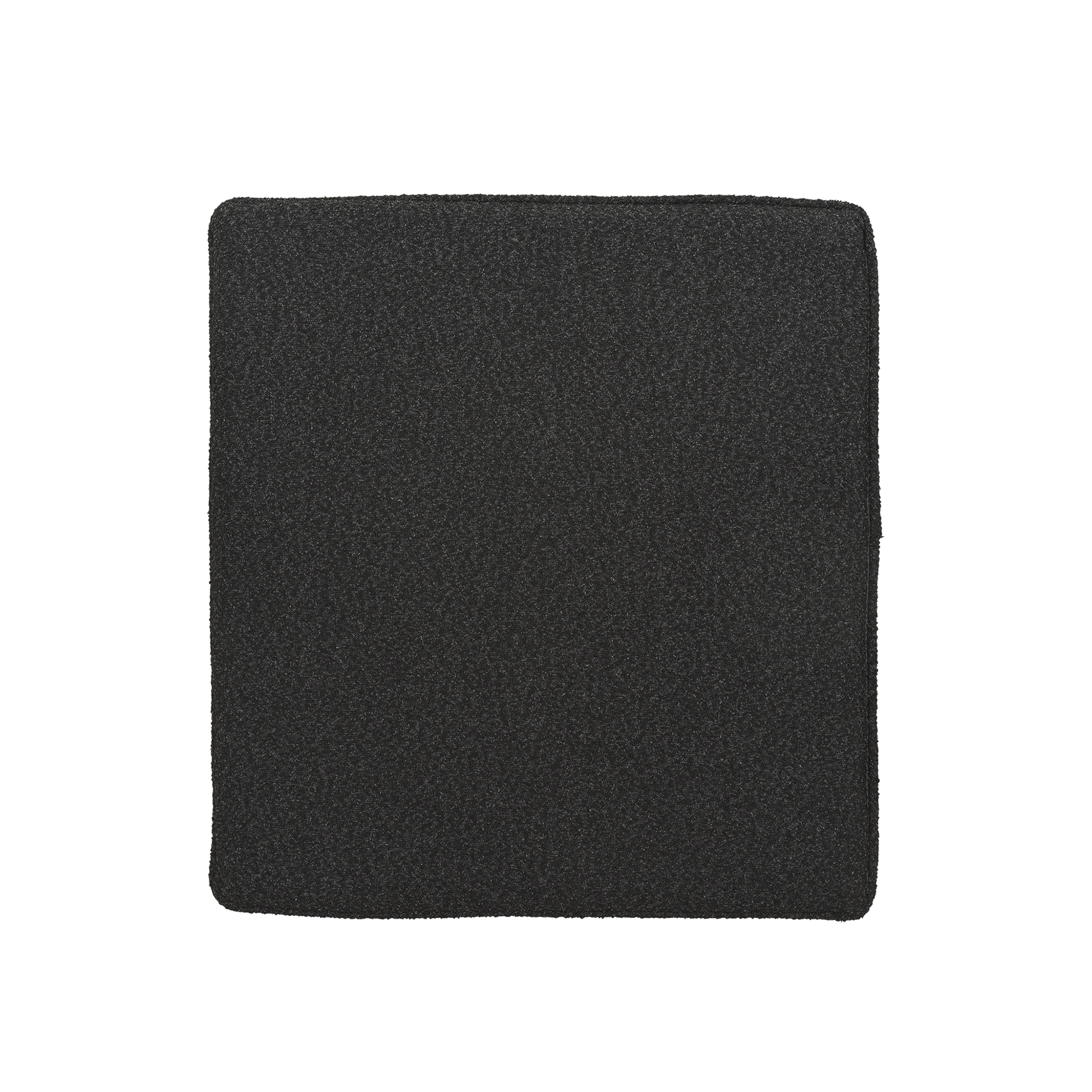 Frisk sittdyna - teddy svart, 48x53 cm