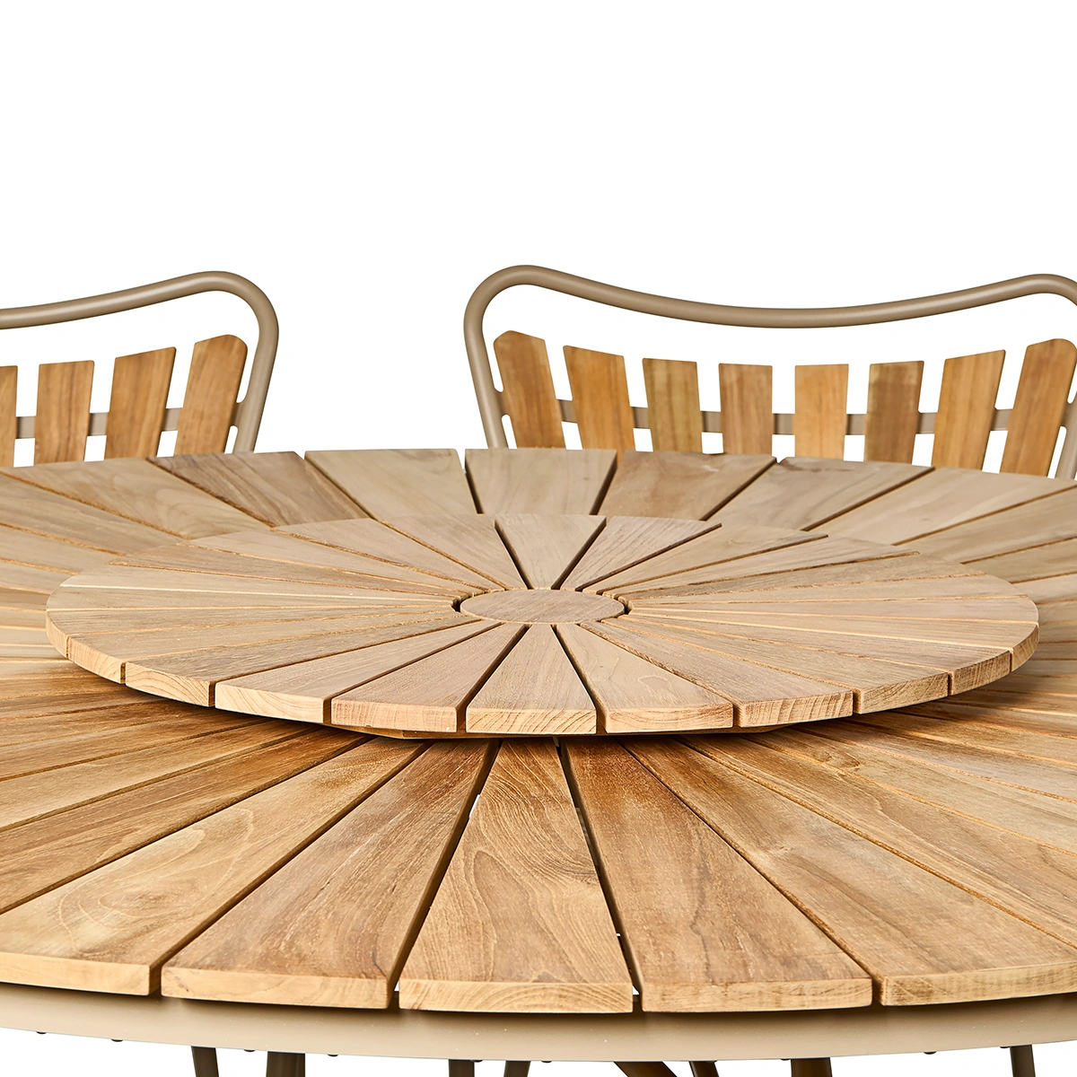 Ellen snurrbricka teak Ø60 cm