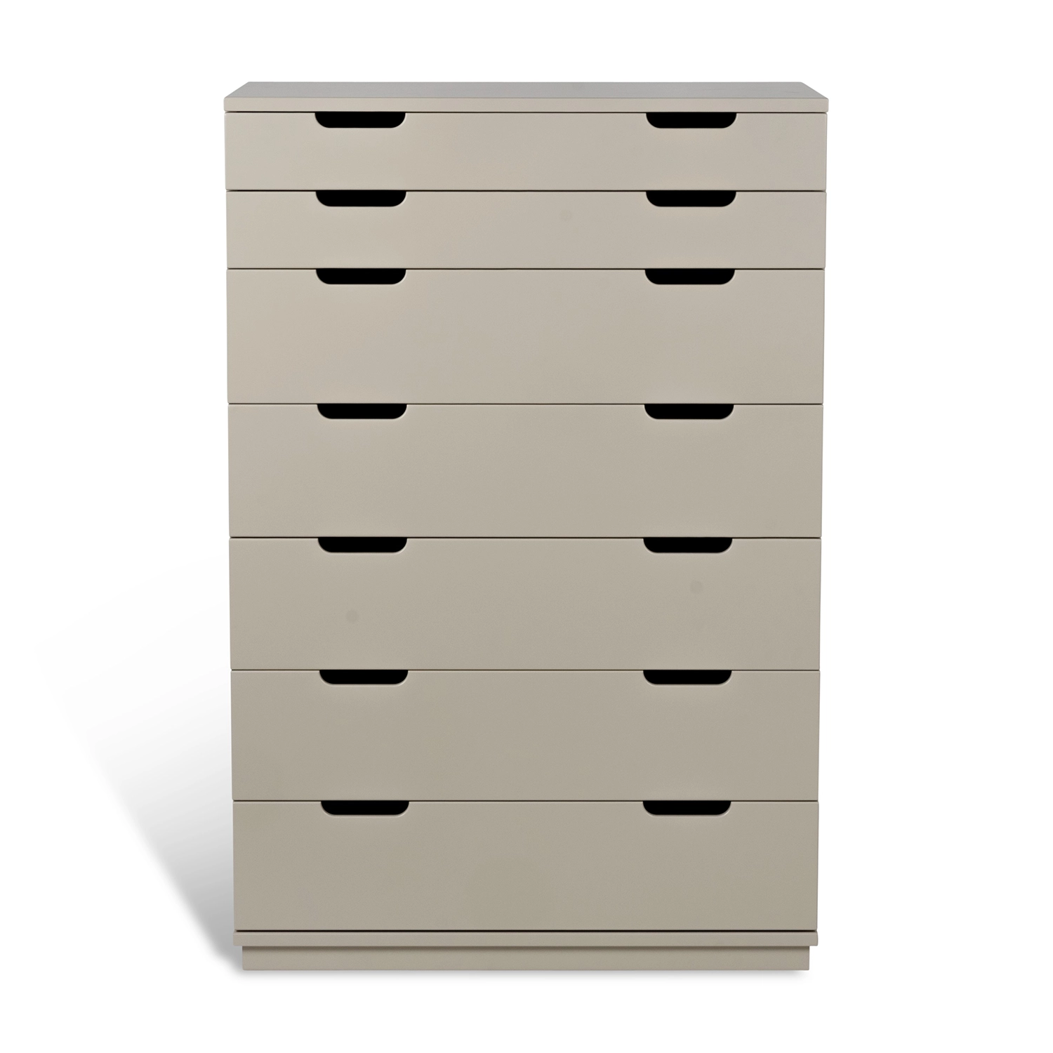 Aoko byrå 7 lådor beige