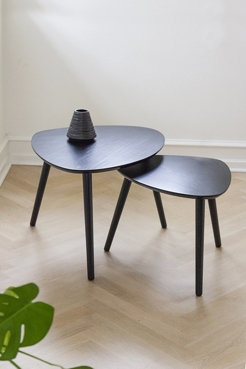 Noble satsbord - svart