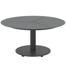 Peace soffbord antracit - Ø80 H40 cm