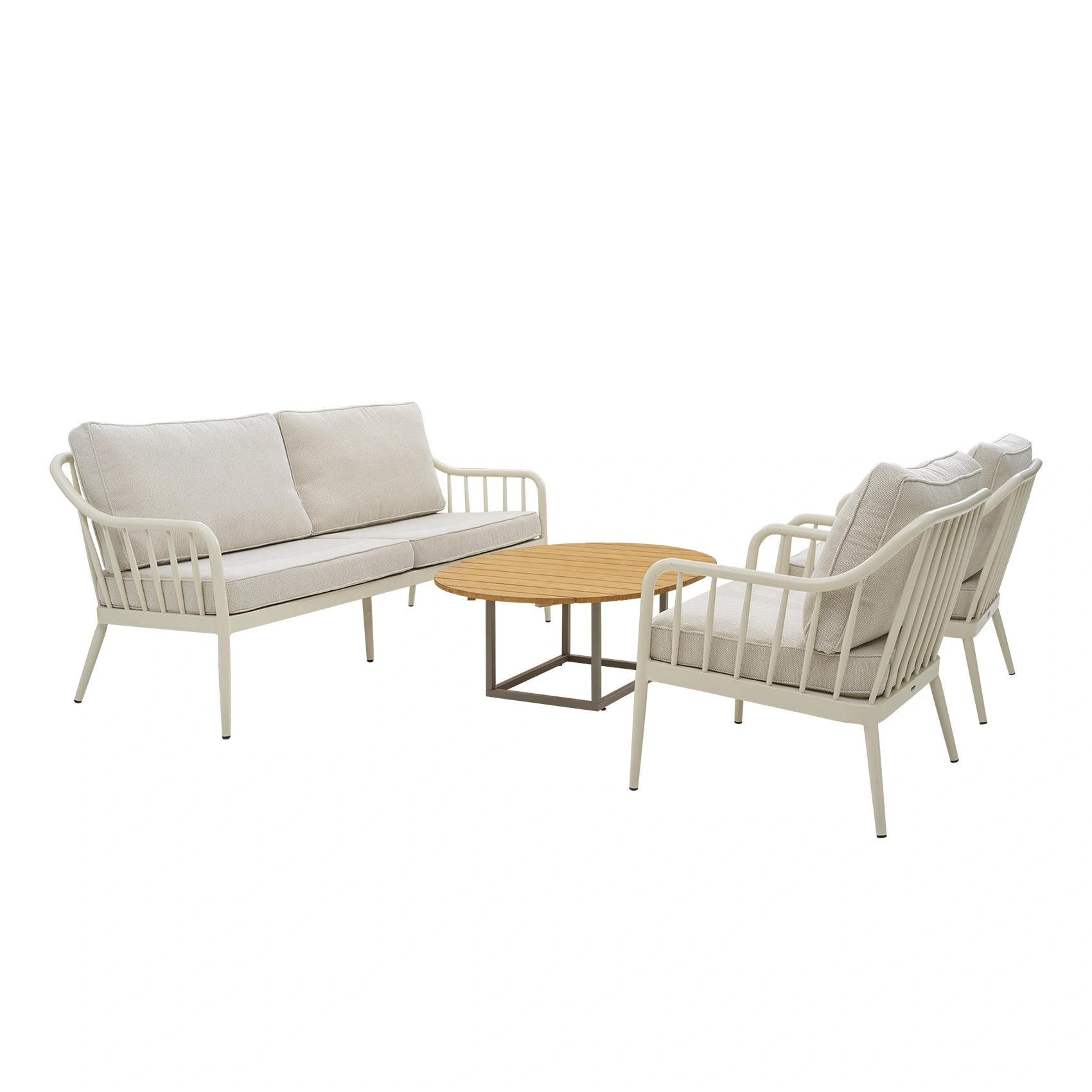 Coleville/Olive soffgrupp pärlvit/dot beige