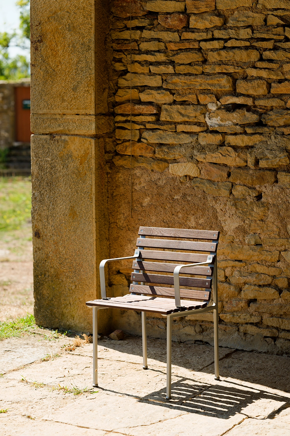 Traverse karmstol värmebehandlad ask