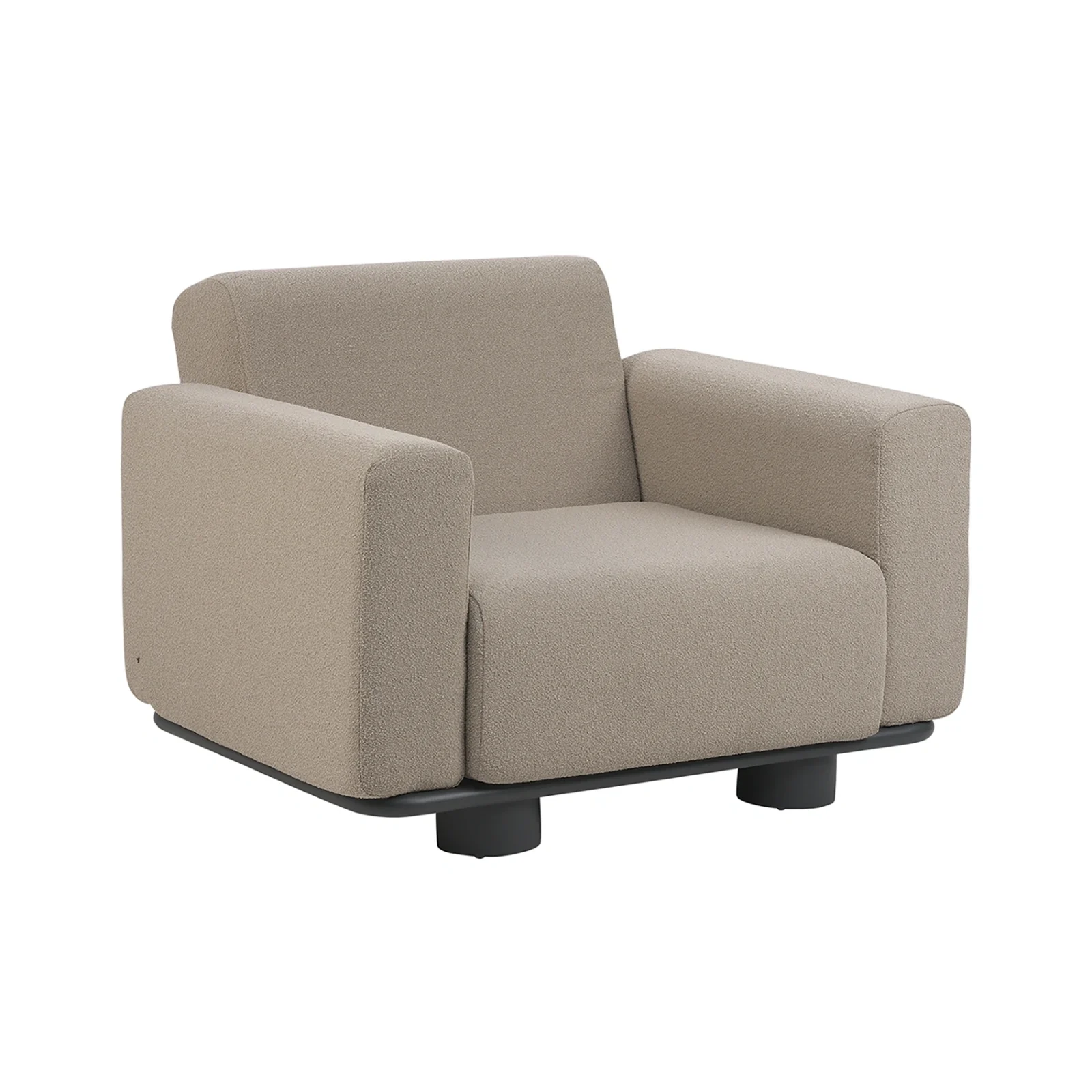 Bolster fåtölj teddy beige