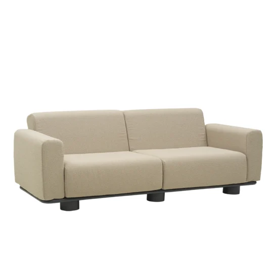 Bolster soffa teddy beige