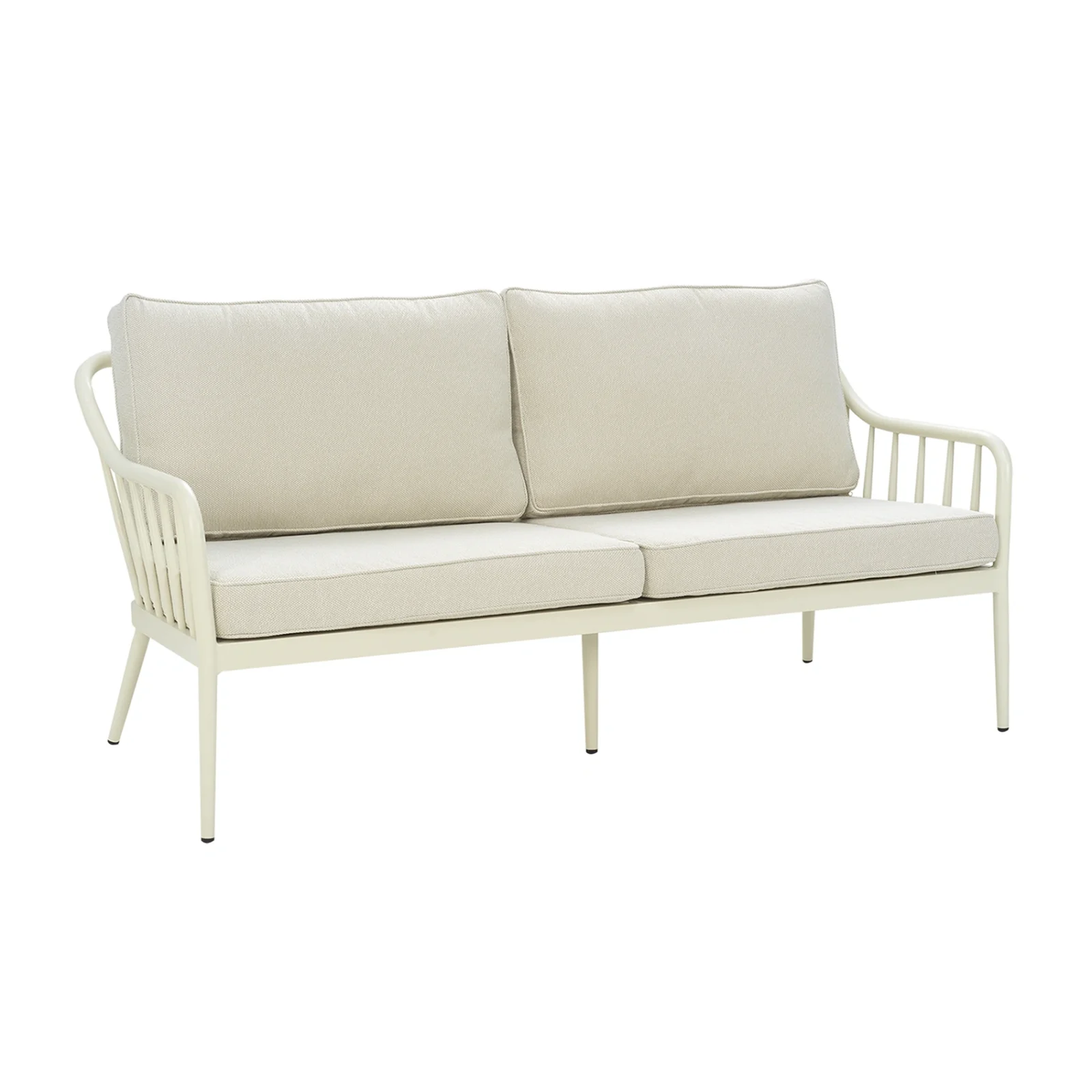 Coleville soffa pärlvit/dot beige