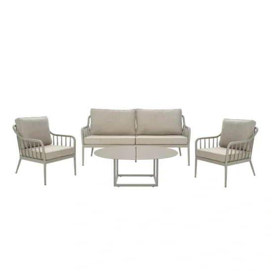 Coleville soffgrupp khaki/burlap beige