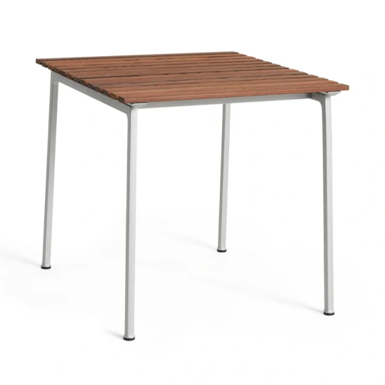 Hay Traverse cafébord värmebehandlad ask 83x75 cm