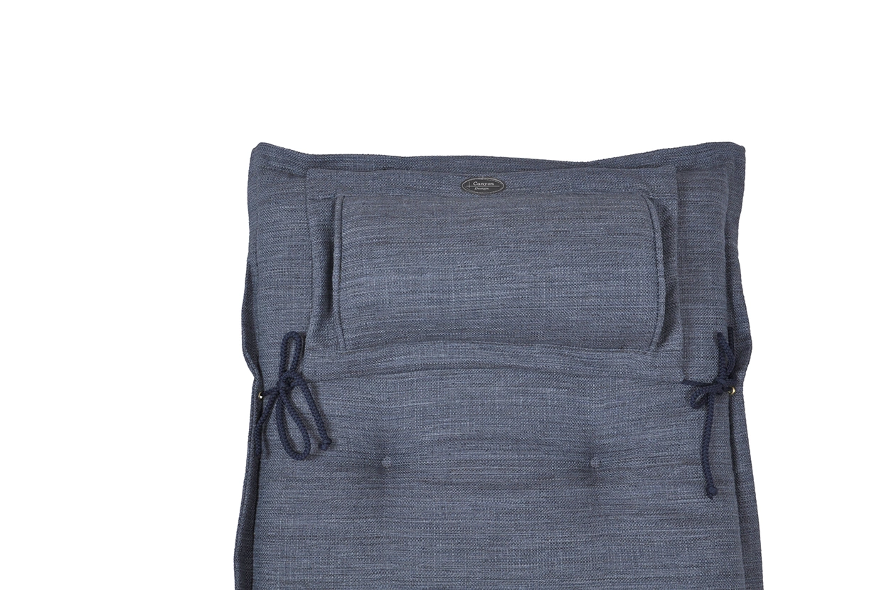 Canyon 2.0 däckstolsdyna - indigo, B52 cm