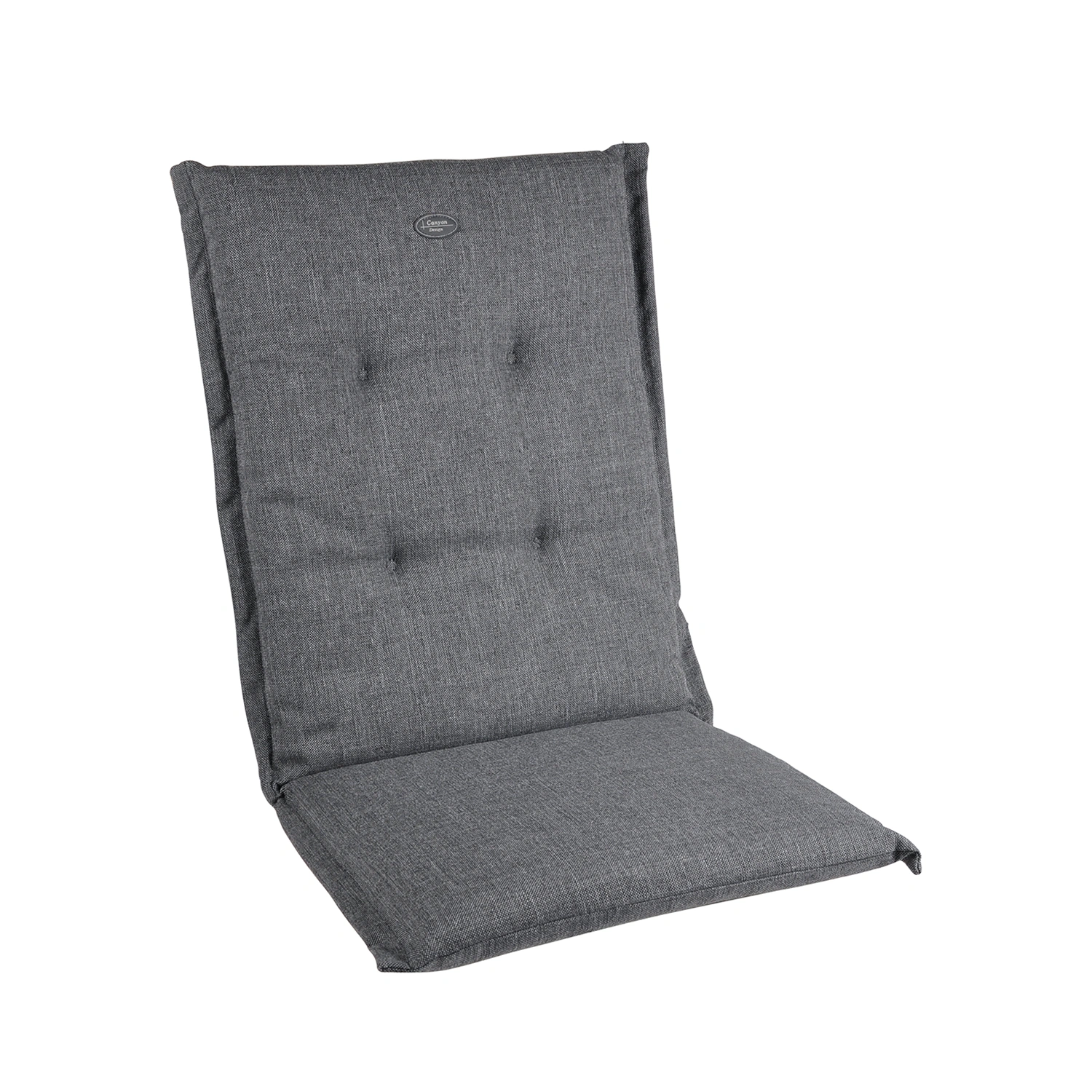 Canyon 2.0 teakstolsdyna låg - oxfordgrå