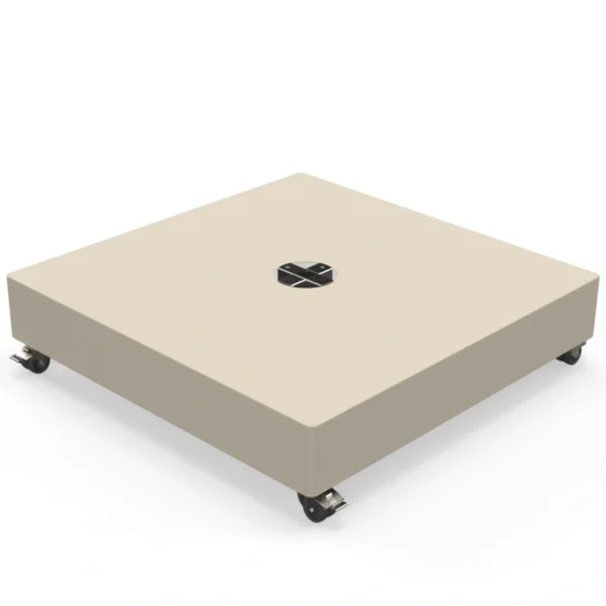 Parasollfot i färgen limestone från Umbrosa.