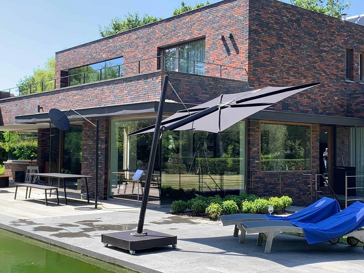 Spectra parasollfot 190 kg - svart