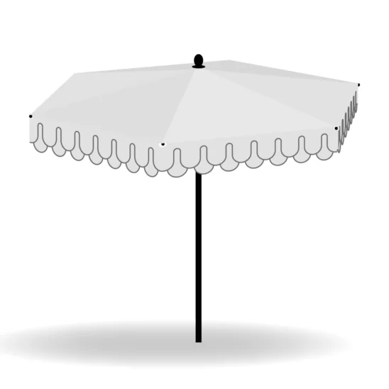 Umbrosa Nata UX Roman marble parasoll.