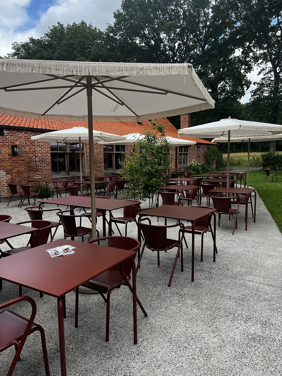 Nata UX Zen parasoll - canvas, Ø280 cm