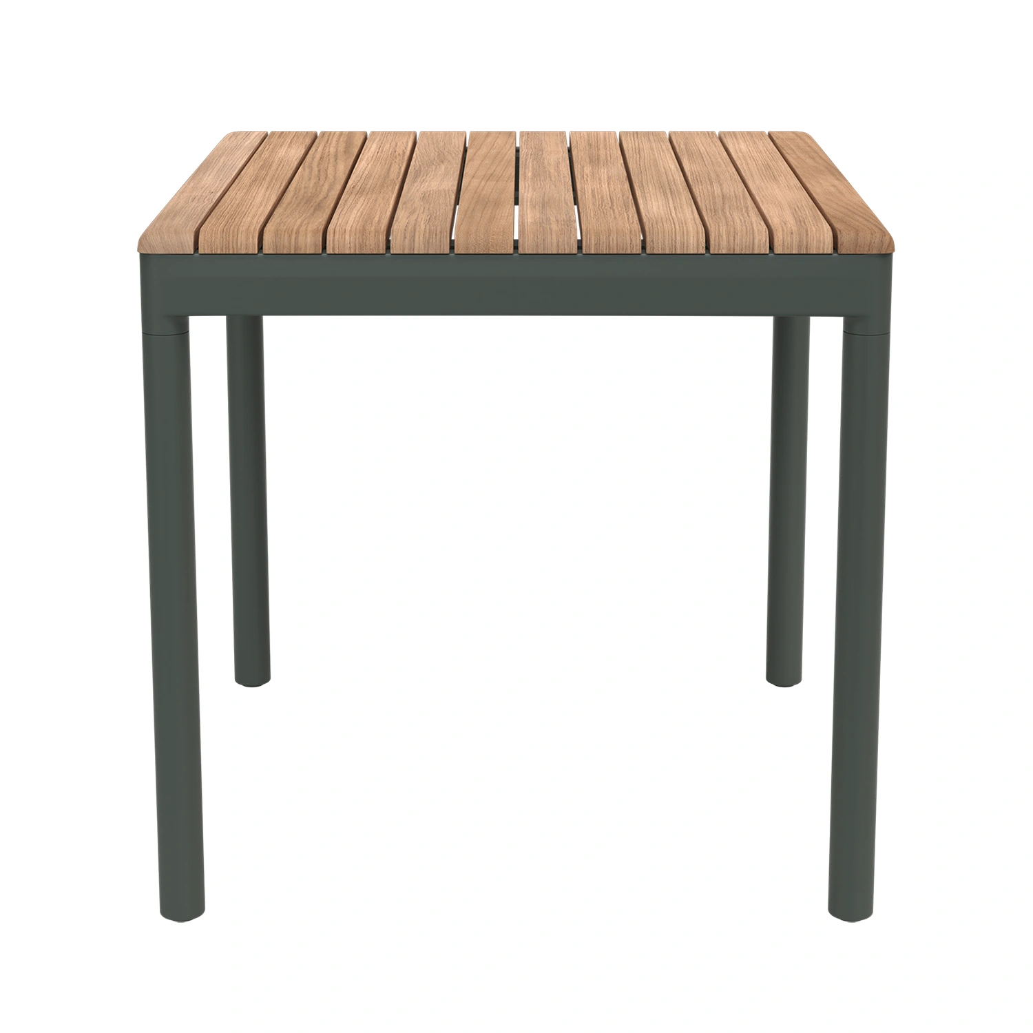 Pelagus cafébord grön/teak 75x75 cm