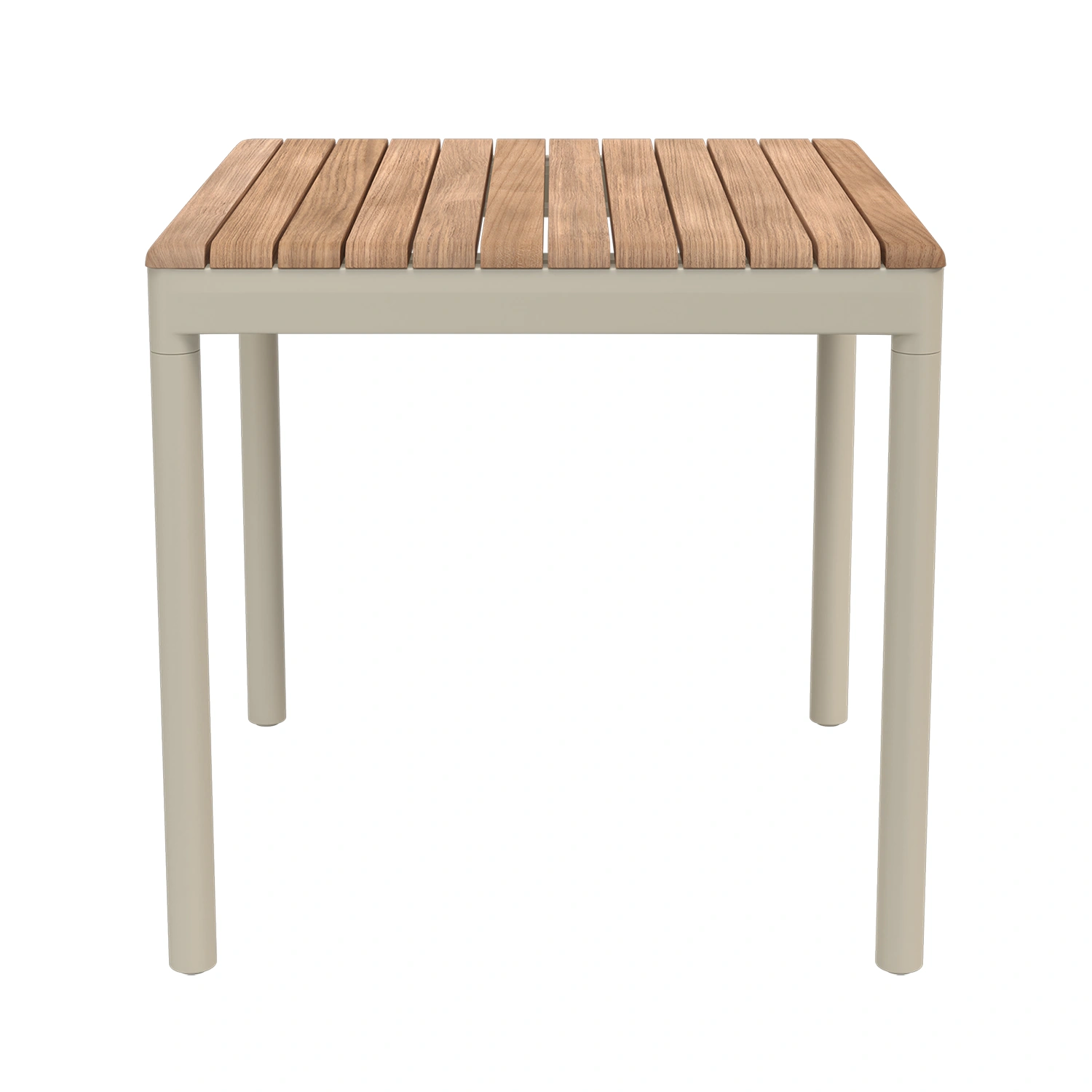 Pelagus cafébord ivory/teak 75x75 cm