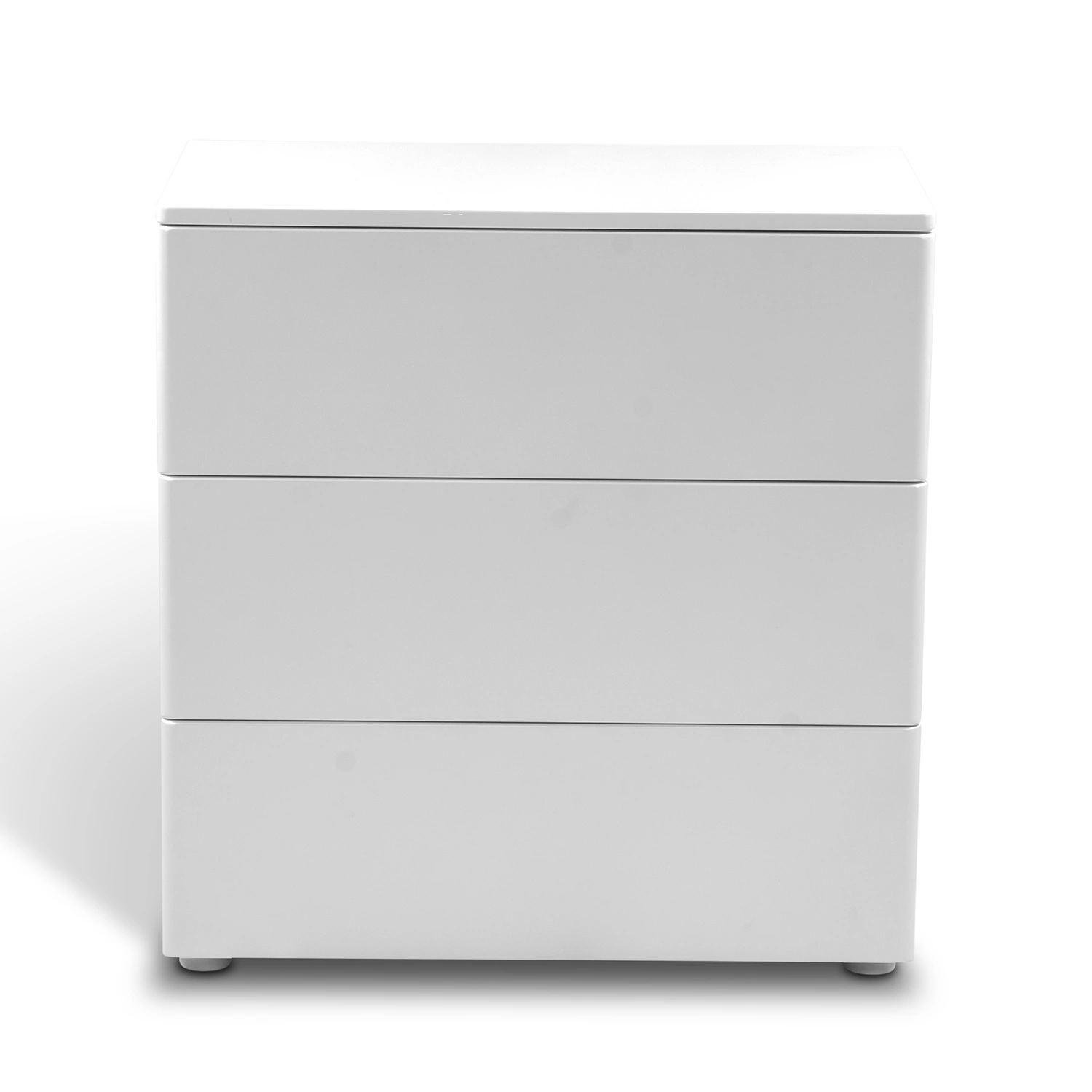 Mono byrå 3 lådor vitlack