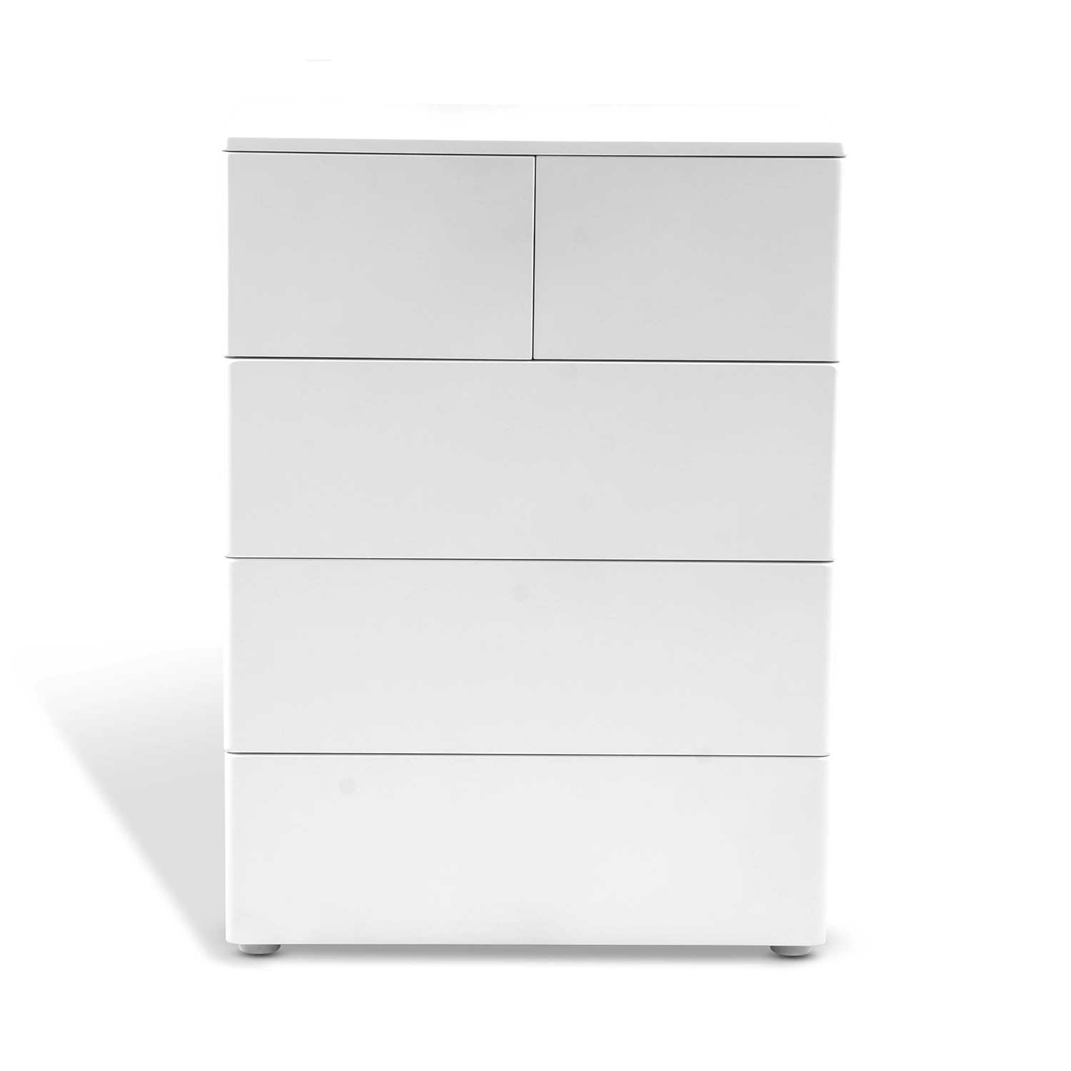 Mono byrå 5 lådor vitlack