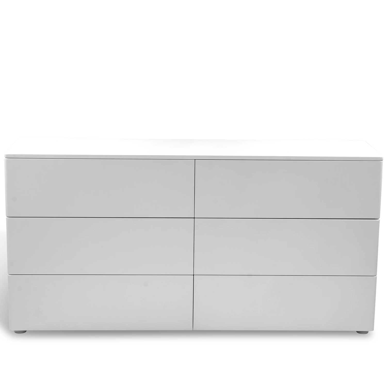 Mono byrå 6 lådor vitlack