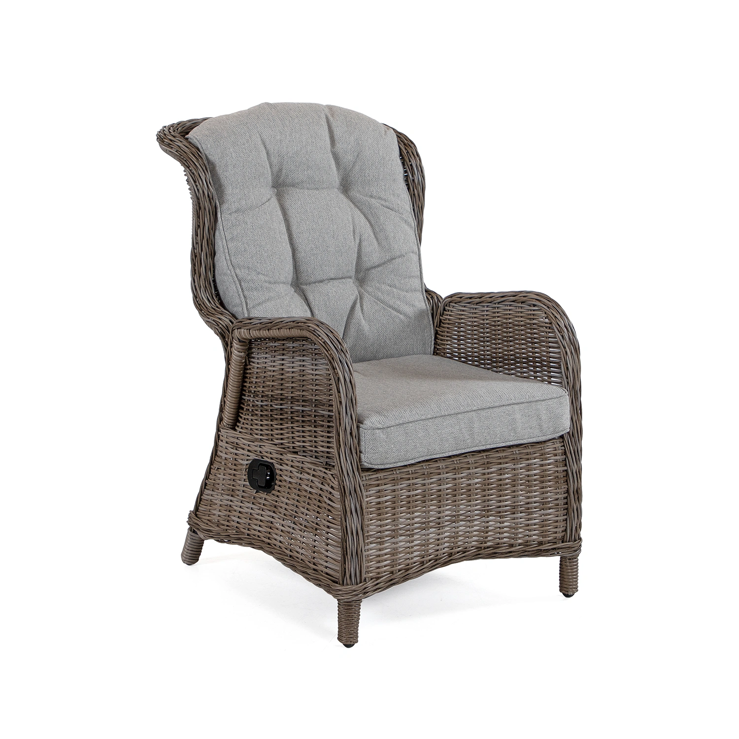 Rio fåtölj ställbar - drivved/lin