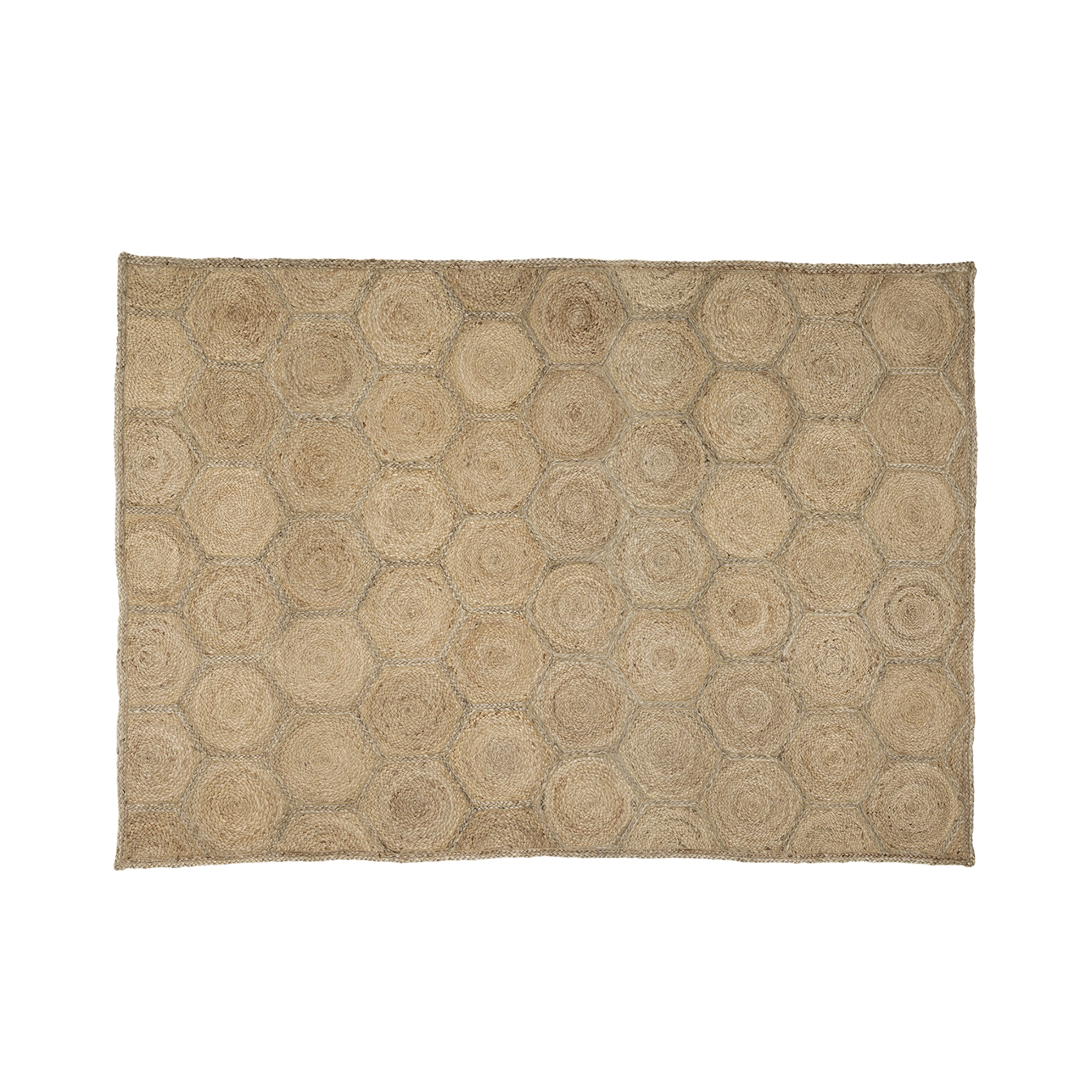 Product Image for Elin jutematta honeycomb natur - 160x230 cm