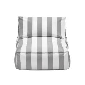 Stay loungefåtölj - grå/vit