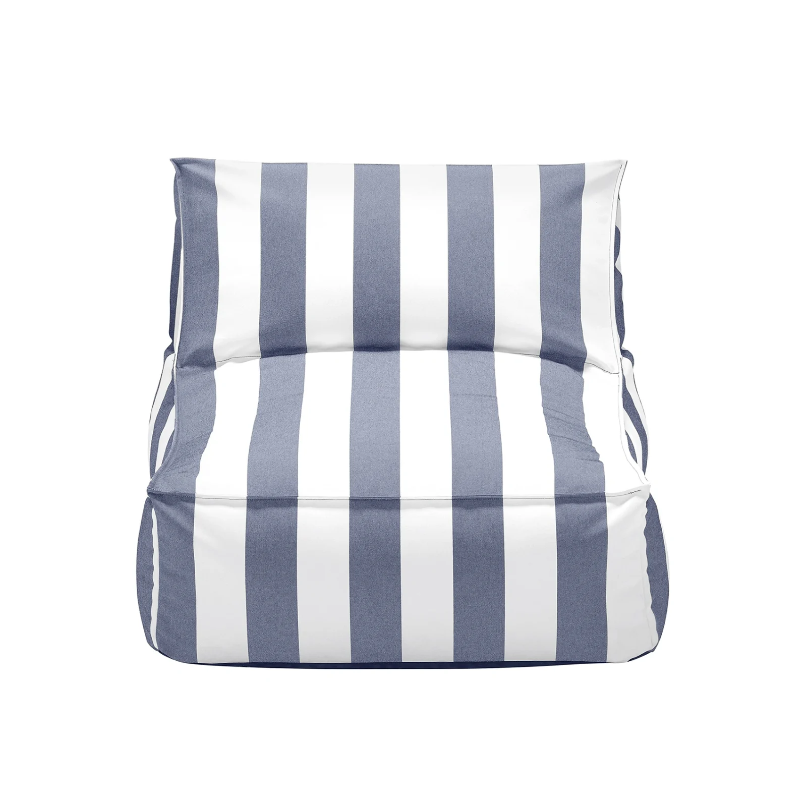 Stay loungefåtölj - blå/vit