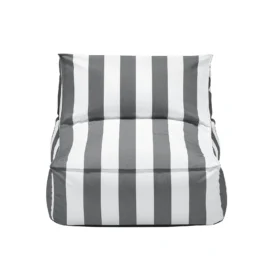 Stay loungefåtölj - svart/vit