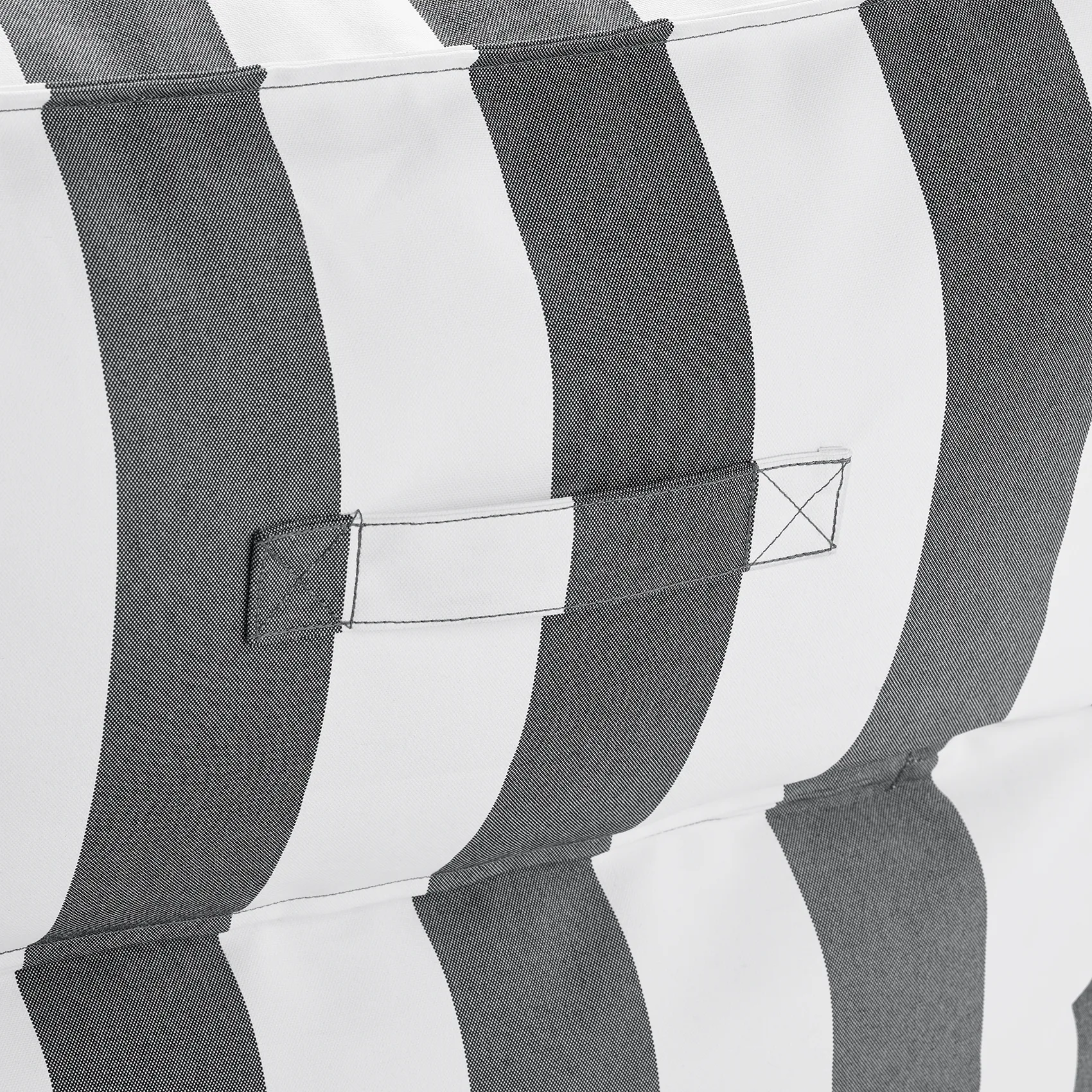 Stay loungefåtölj - svart/vit