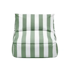 Stay loungefåtölj - grön/vit